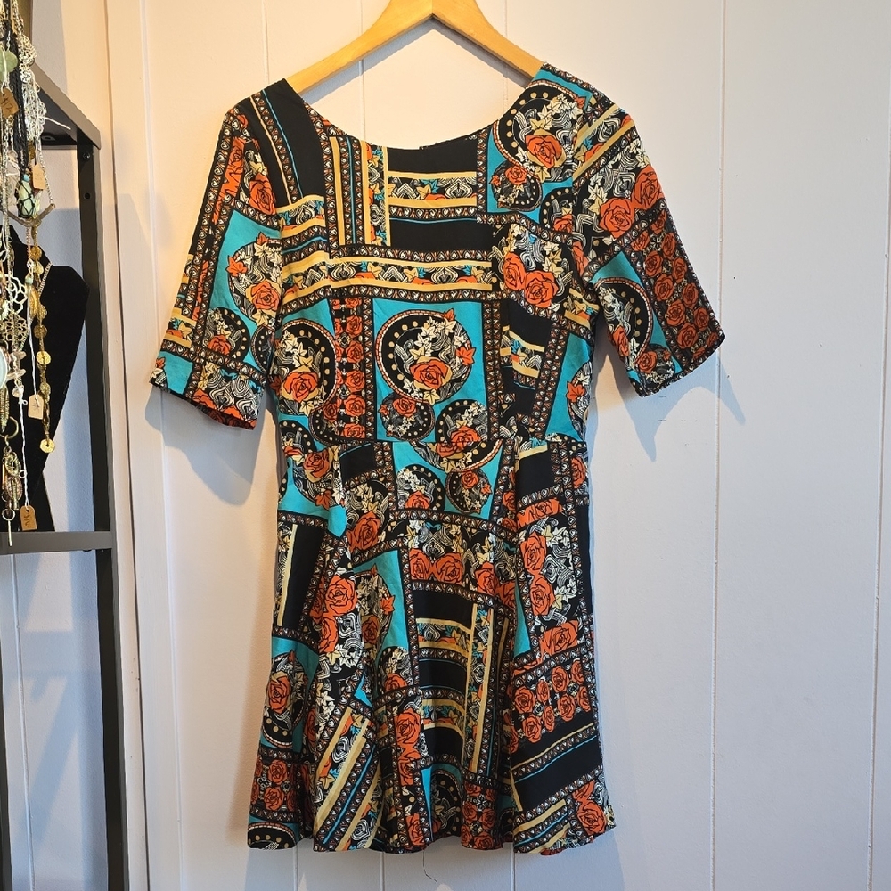 (Women's M) MINKPINK Multicolor Floral Dress